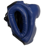 Clinch Fight Sports CFS Muay Thai Kids Youth Boxing Headgear blue
