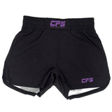 Clinch Fight Sports CFS Youth Kids MMA Grappling BJJ Fight Shorts Black/Purple
Size

Small
$49.99