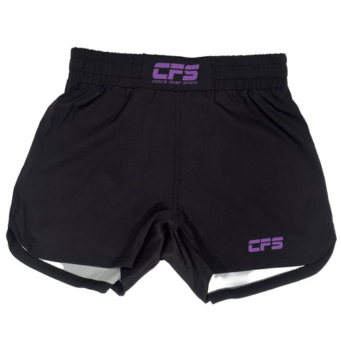 Clinch Fight Sports CFS Youth Kids MMA Grappling BJJ Fight Shorts Black/Purple
Size

Small
$49.99