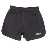 Clinch Fight Sports CFS Youth Kids MMA Grappling BJJ Fight Shorts Grey