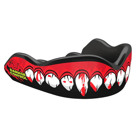 Damage Control High Impact Mouthguard Bleeding Fangs with Case