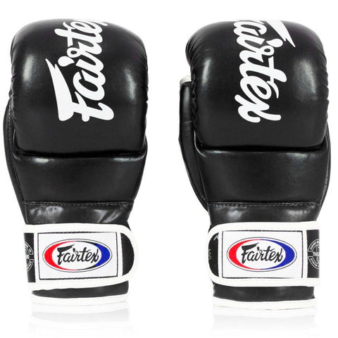Fairtex FGV18 MMA Super Sparring Hybrid Gloves Black