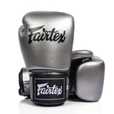Fairtex BGV1C-PLUS Muay Thai Boxing Gun Metallic Silver