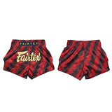 Fairtex Muay Thai Shorts Red/Black BS1919