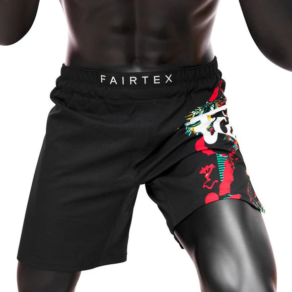 Fairtex MMA Shorts Wild Black