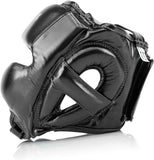 Fairtex HG18 Pro Sparring Boxing Head Gear Black