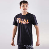 Fairtex Muay Thai Black Metallic Gold T-Shirt