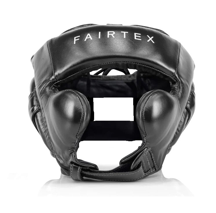 Fairtex HG18 Pro Sparring Boxing Head Gear Black