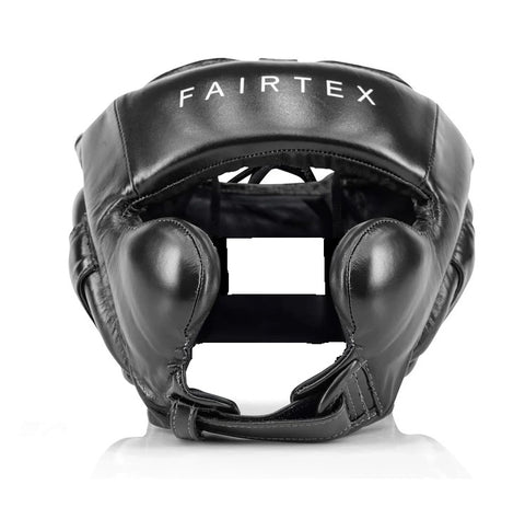 Fairtex HG18 Pro Sparring Boxing Head Gear Black