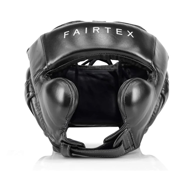 Fairtex HG18 Pro Sparring Boxing Head Gear Black