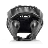 Fairtex HG18 Pro Sparring Boxing Head Gear Black