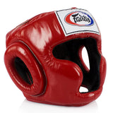 Fairtex HG3 Headgear Head Gear Red
