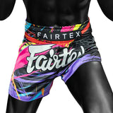 Fairtex Muay Thai Shorts BS1934 Black Painter