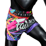 Fairtex Muay Thai Shorts BS1934 Black Painter