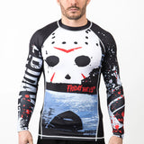 Fusion Fight Gear Friday The 13th BJJ Rash Guard Compression Shirt