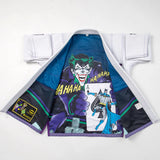 Fusion Fight Gear Batman Return of The Joker Kids BJJ Jiu Jitsu Gi White