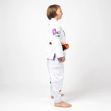 Fusion Fight Gear Batman Return of The Joker Kids BJJ Jiu Jitsu Gi White