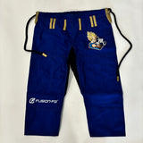 Fusion Fight Gear Kids Dragon Ball Z Vegeta BJJ Gi Limited Edition Blue