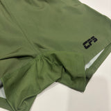 Clinch Fight Sports CFS Youth Kids MMA Grappling BJJ Fight Shorts Olive Green