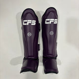 Clinch Fight Sports CFS Muay Thai Kids Youth Shin Guards Purple