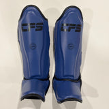 Clinch Fight Sports CFS Muay Thai Kids Youth Shin Guards Blue