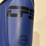 Clinch Fight Sports CFS Muay Thai Kids Youth Shin Guards Blue