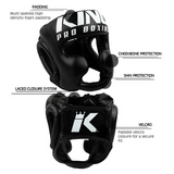 King Pro Boxing Cheek & Chin Sparring Head Gear