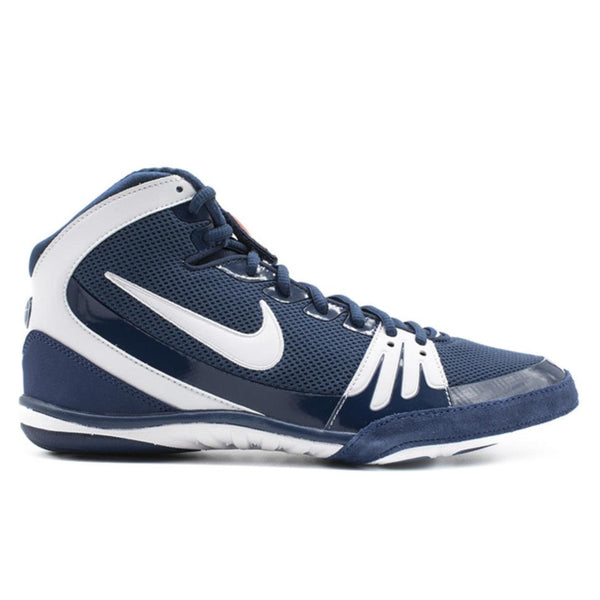Nike Freek Wrestling Shoes Boot Navy/White - Main Image