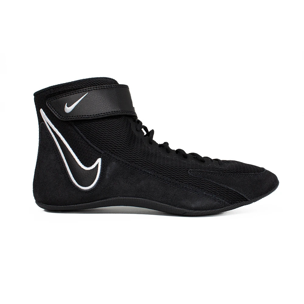 Nike Wrestling Shoes Speedsweep VIII Boots Black/White