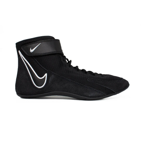 Nike Wrestling Shoes Speedsweep VIII Boots Black/White
