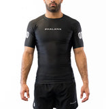 Phalanx Icon Black Short Sleeve Rash Guard