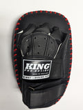 King Pro Boxing FM3 Single Strap Open Palm Micro Kick Pads