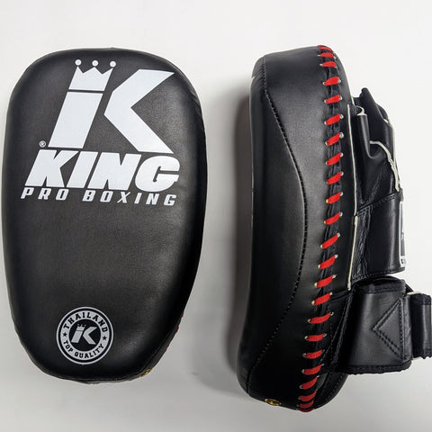 King Pro Boxing FM3 Single Strap Open Palm Micro Kick Pads