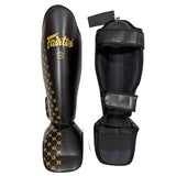 Fairtex SP5 Competition Shin Guards Instep Black/Gold (Special Edition)