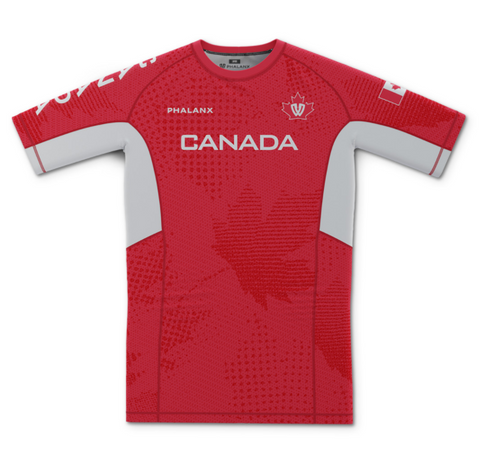 Phalanx Canada Cup Short Sleeve Rash Guard (Exclusive)