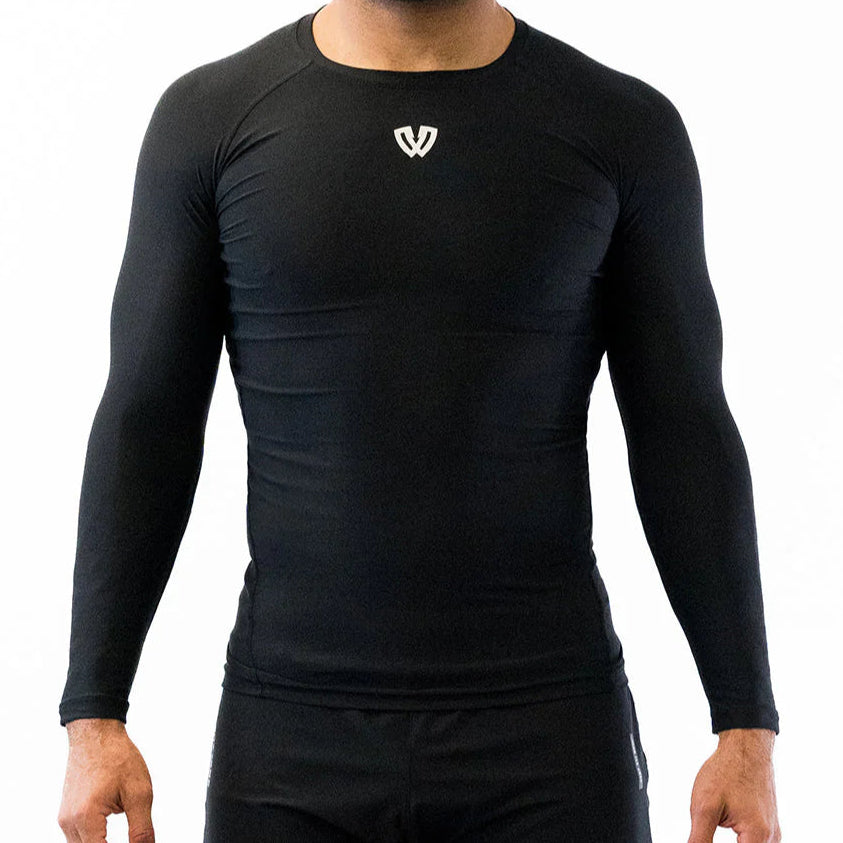 Phalanx Comp One Black Long Sleeve Rash Guard
