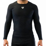 Phalanx Comp One Black Long Sleeve Rash Guard