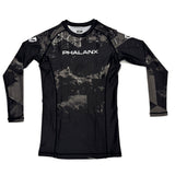 Phalanx Glitch Noir Long Sleeve Rash Guard (Exclusive)