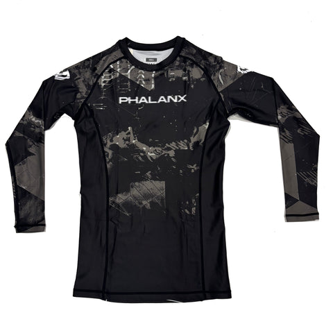 Phalanx Glitch Noir Long Sleeve Rash Guard (Exclusive)