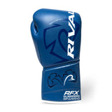 Rival Boxing RFX Guerrero Sparring Gloves Lace-Up Gloves Blue