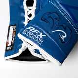 Rival Boxing RFX Guerrero Sparring Gloves Lace-Up Gloves Blue