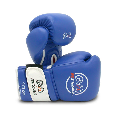 Rival Boxing RFX-AC Amateur Competition Fight Gloves Blue