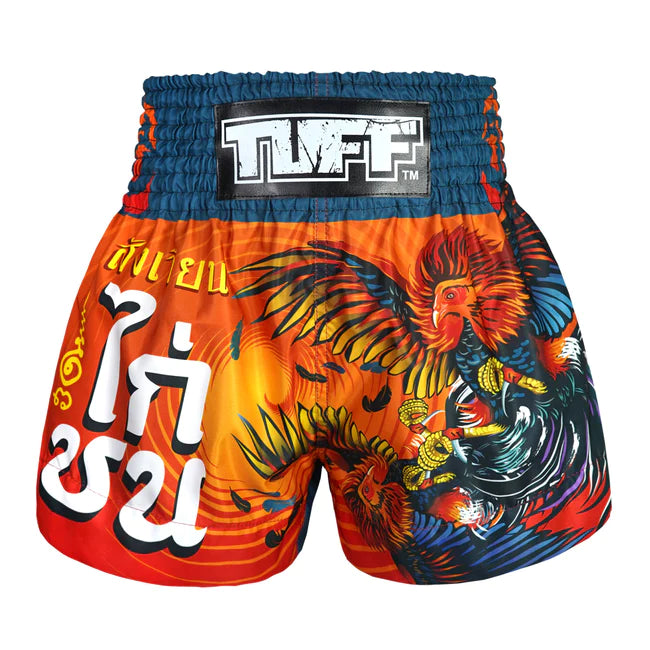 TUFF Muay Thai Shorts Lethwei Rooster
