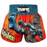 TUFF Muay Thai Shorts Traditional Style The Emerald King