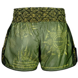 TUFF Muay Thai Shorts High-Cut Retro Style The Immortal Yaksa