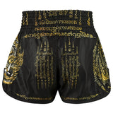 TUFF Muay Thai Shorts High-Cut Retro Style Yaksa Yantra