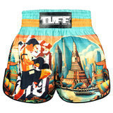 TUFF Muay Thai Shorts High-Cut Retro Style The Legacy of Thailand