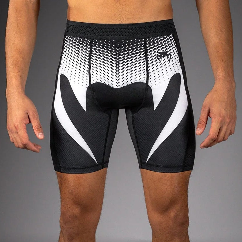 Venum No Gi Vale Tudo Compression Grappling Fight Shorts Black/White