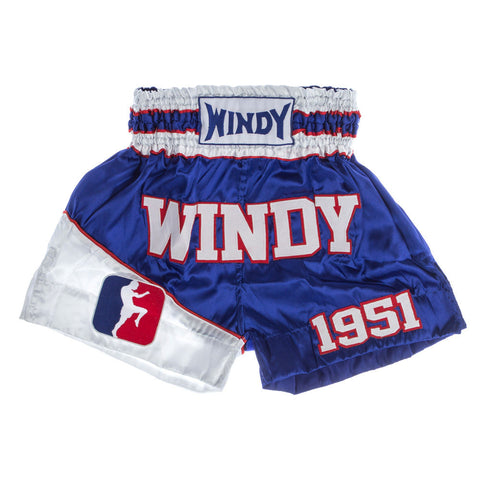 Windy Sport Muay Thai Shorts 1951 Blue/White/Red