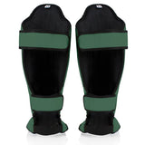 Fairtex SP5 Competition Shin Guards Instep Army Green